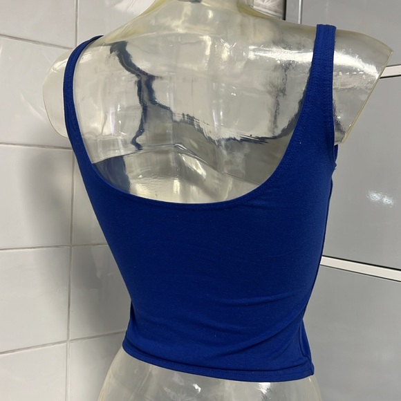 Princess Seam Leotard Pullover Fitted Camisole Tank Top NWOT M - Picture 2 of 7